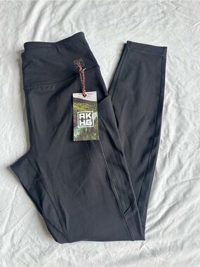 NWT AKHG Alaskan Hardgear by Duluth Trading Co Pocket Leggings | Size XS
